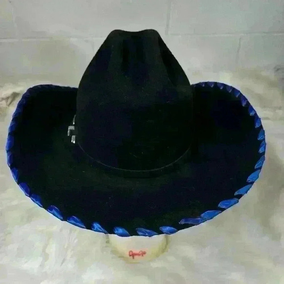 Vintage Bailey 4X Cowboy Hat Angora Blend - Picture 7 of 13